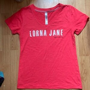 Lorna Jane pink athletic tee